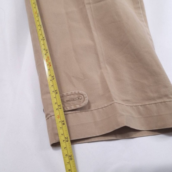 Vtg Polo by Ralph Lauren Classic 67 Chino Cargo Pants Mens 33/30 Beige Cotton - Picture 12 of 15